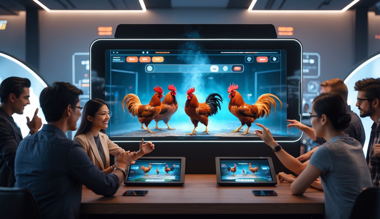 Sabung Ayam Online Berkonsep Live Arena untuk Aksi Tanpa Jeda