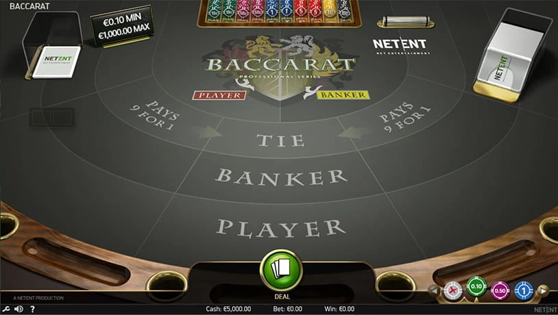 Baccarat Online Digital Prime dengan Meja Eksklusif Harian